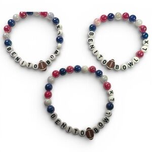 Bad Bunny Benito Bowl Super Bowl Bracelet Set